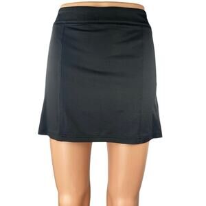 Princess Polly Women's Black High Waist Side Zip Casual Mini A-Line Skirt Size 4